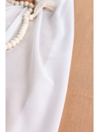 ROULEAU DECO TOUCHE DE VENT BLANC 48CM X 5M