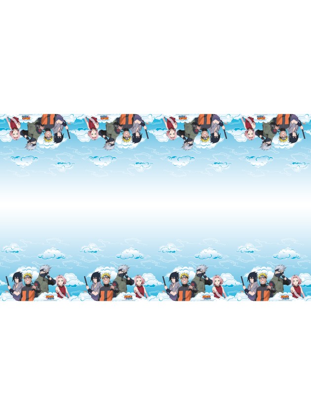 RECYCLED PAPER TABLECLOTH 40GSM NARUTO SHIPPUDEN © 136CM X 228CM
