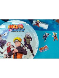 8 ASSIETTES PLASTIC FREE NARUTO SHIPPUDEN © 23CM