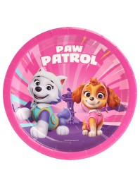 8 TELLER PLASTIC FREE PAW PATROL © 23CM
