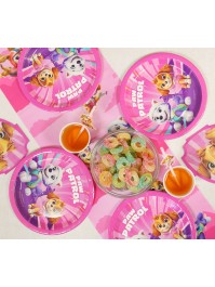 8 TELLER PLASTIC FREE PAW PATROL © 23CM