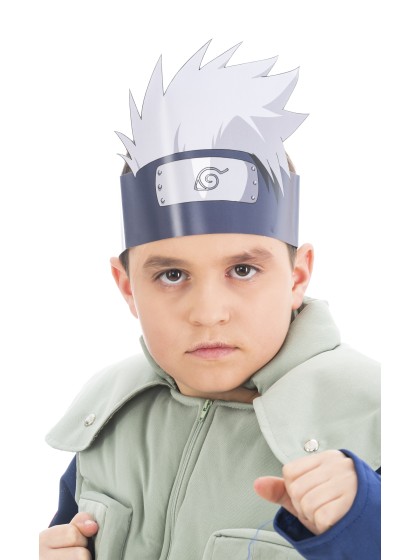 8 COIFFES PAPIER NARUTO/ KAKASHI 2 ASS NARUTO SHIPPUDEN © TU