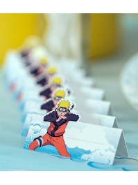 8 MARQUE-PLACES NARUTO SHIPPUDEN © 6CM X 8CM