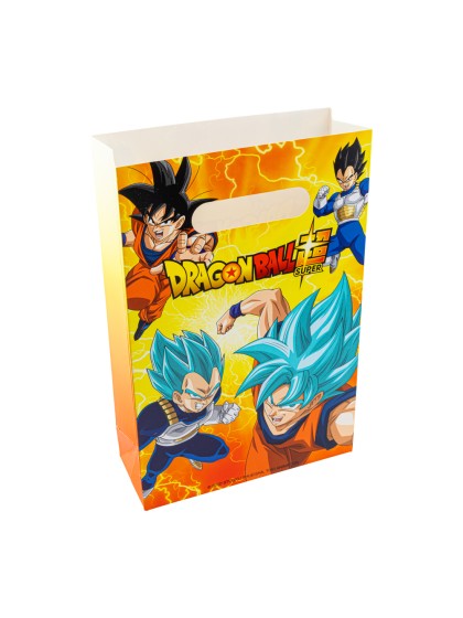 SET 4 SACS CADEAUX PAPIER DRAGON BALL SUPER © 15.8CM X 23.6CM