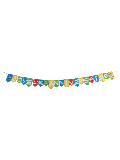 PAPER GARLAND JOYEUX ANNIVERSAIRE ASTERIX® 250CM X 19CM HT