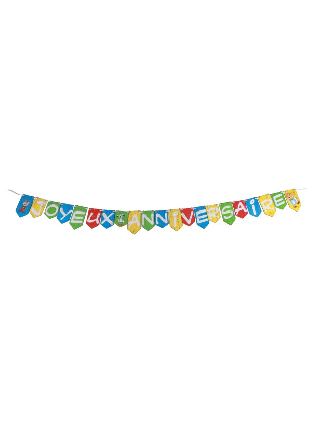 PAPER GARLAND JOYEUX ANNIVERSAIRE ASTERIX® 250CM X 19CM HT