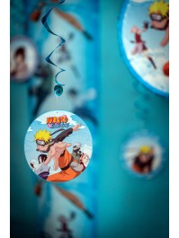 SET 5 SUSPENSIONS SWIRLS NARUTO SHIPPUDEN © DIA 17CM X 60CM