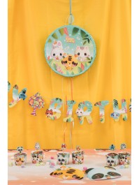 PINATA PLIABLE VERTE A TIRER BANGOBERRY © DIA 40CM