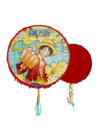 PINATA ROUGE A TIRER ONE PIECE © DIA 40CM