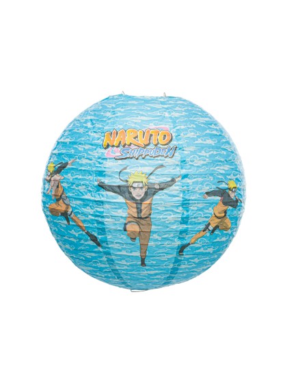 PAPER ROUND LANTERN NARUTO SHIPPUDEN © DIA 30CM X 30CM HT