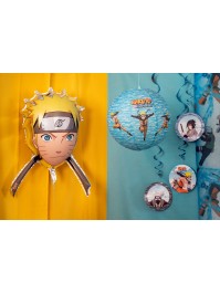 LATERNE JAPONAISE PAPIER NARUTO SHIPPUDEN © DIA 30CM X 30CM