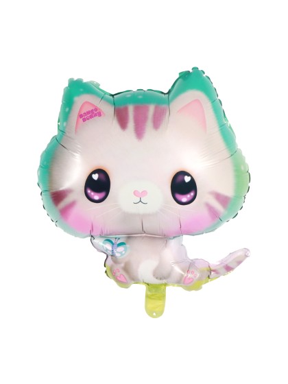 MYLAR BALLOON KITTY CAT BANGOBERRY © 50.7CM X 65CM