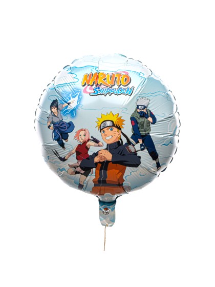 ROUND MYLAR BALLOON NARUTO SHIPPUDEN © DIA 43CM