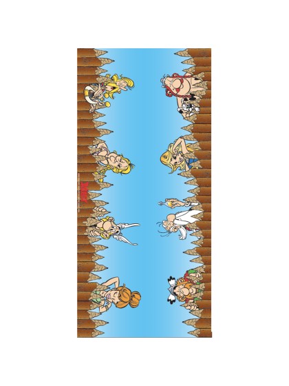 IMITATE COTTON TABLE RUNNER ASTERIX® 28CM X 3M
