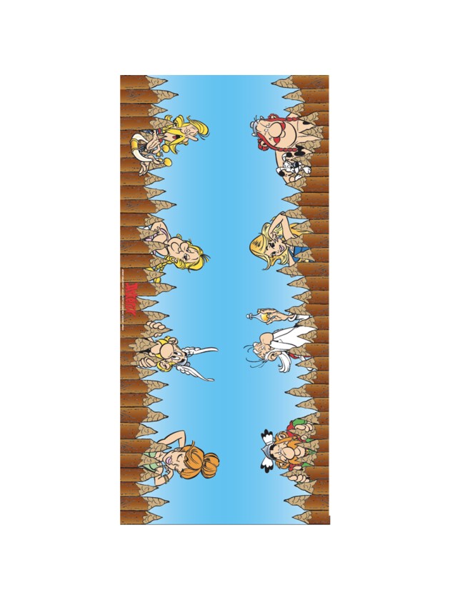 CHEMIN DE TABLE TISSU ASTERIX® 28CM X 3M