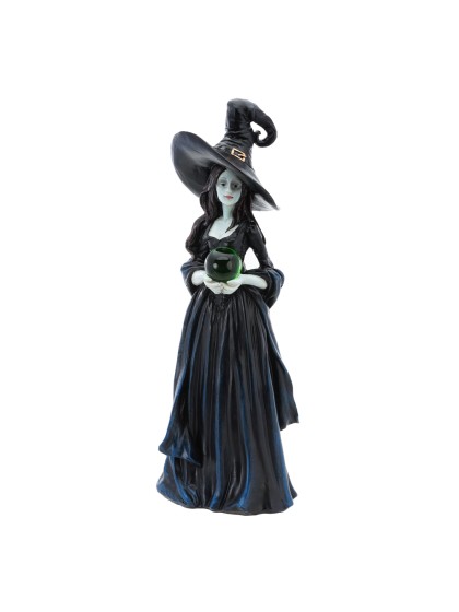 HEXE SCHWARZ POLYRESIN 12CM X 9CM X 33CM