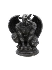 STATUE WASSERSPEIER KUNSTHARZ 25CM X 28CM