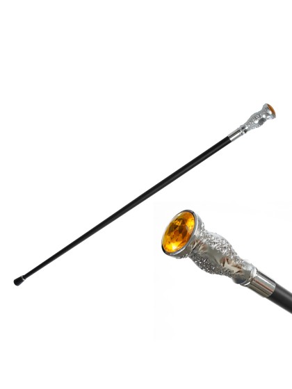 STOCK METALL SAPHIR GELB 93CM