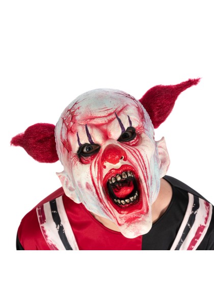 MASKE LATEX CLOWN HORREUR 