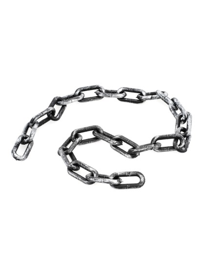 SILVER CHAIN GARLAND 120CM