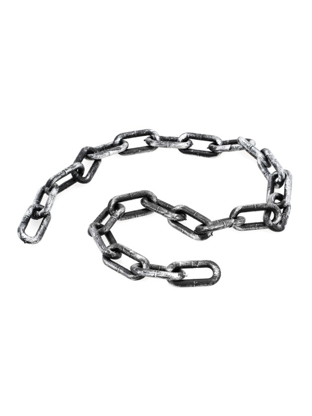 SILVER CHAIN GARLAND 120CM