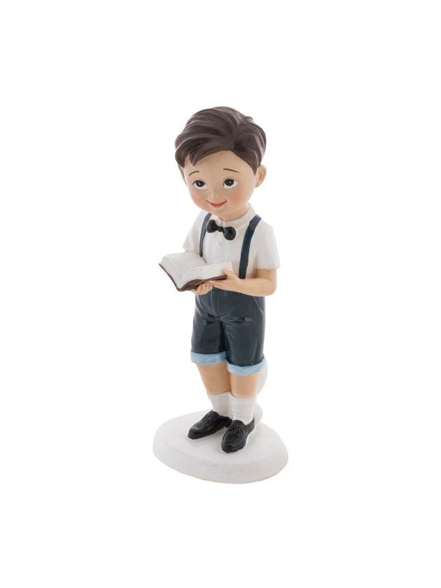 COMMUNION BOY W/ MISSAL 6.1CM X 5CM X 15.5CM