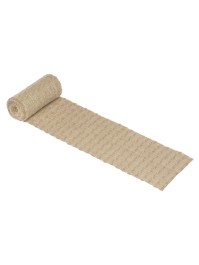 RUBAN JUTE NATUREL QUADRI 15CM X 3M