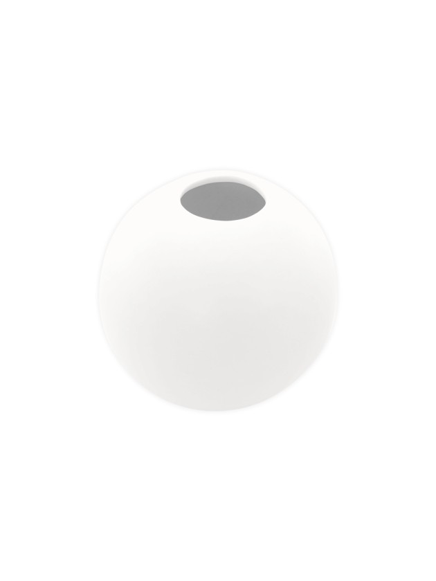 VASE KERAMIK KUGEL WEISS DIA 8.7CM X 7.5CM