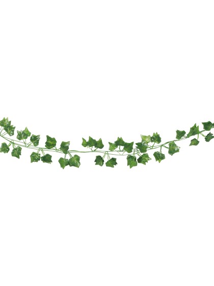 3 PLASTIC IVY GARLANDS 10CM X 240CM