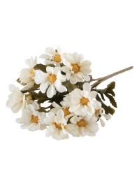BOUQUET 5 TIGES BIDENS BLANC 27CM