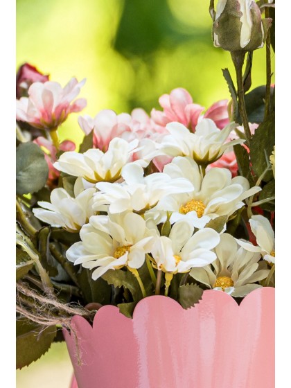 BOUQUET 5 TIGES BIDENS BLANC 27CM