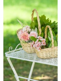 SET 3 NATURAL WILLOW BASKETS 36CM X 31CM X 36CM/31CM X 26CM X 32CM/26CM X 20CM X 27CM
