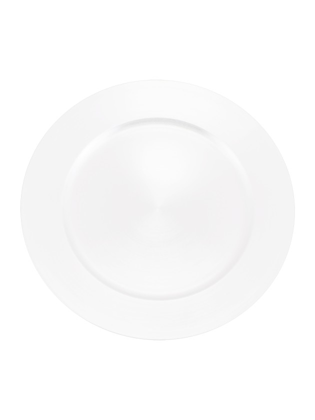 SOUS-ASSIETTE PP BLANCHE DIA 33CM