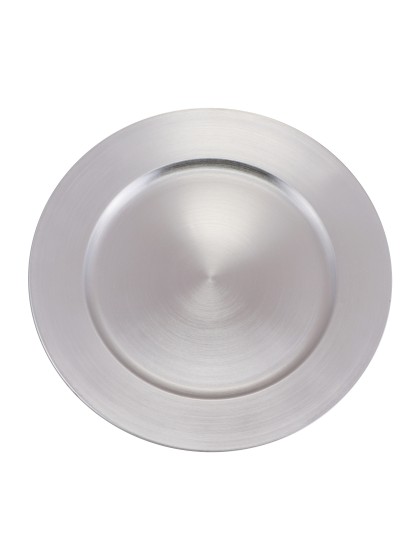 SILVER PP CHARGER PLATE DIA 33CM