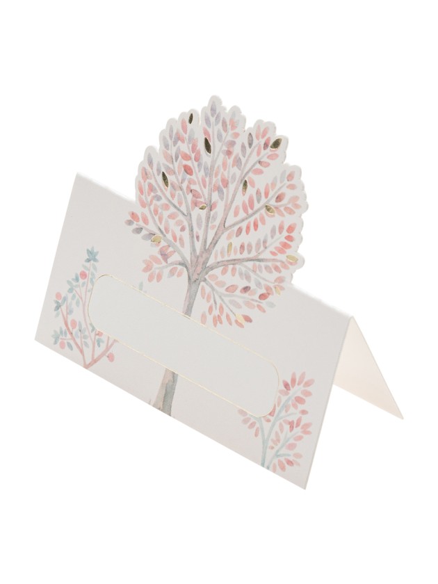 8 MARQUE-PLACES MON BAPTEME 8CM X 8CM