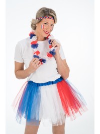 HEADBAND BRAID AND PEARLS FRENCH SUPPORTER DIA 56CM