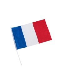 DRAPEAU SUR TIGE FRANCE DRAPEAU 20CM X 30CM - TIGE 33CM