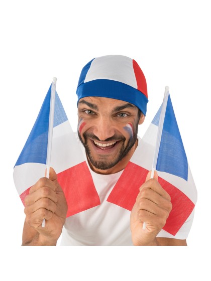 BANDANA SUPPORTER FRANCE 78CM X 45CM