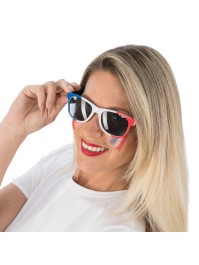 GLASSES FRENCH SUPPORTER 14.5CM X 4.5CM