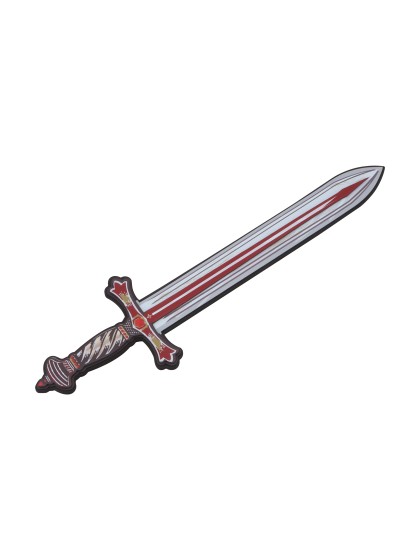 RED EVA FOAM LION KNIGHT SWORD 11,5 X 45CM