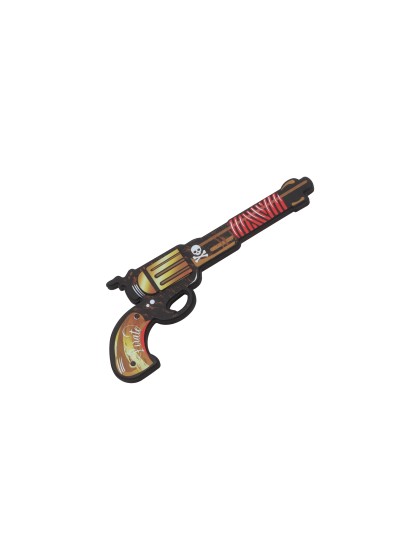 EVA FOAM PIRATE GUN 25 X 10CM