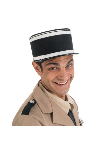 KEPI GENDARME DE SAINT-TROPEZ 59CM X 10.5CM