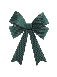 1 GIANT GREEN CORDUROY VELVET BOW 71CM X 86CM