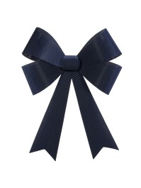 1 GIANT NAVY BLUE CORDUROY VELVET BOW 71CM X 86CM