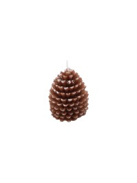 BOUGIE POMME DE PIN ENNEIGEE DIA 5.4CM X 7CM