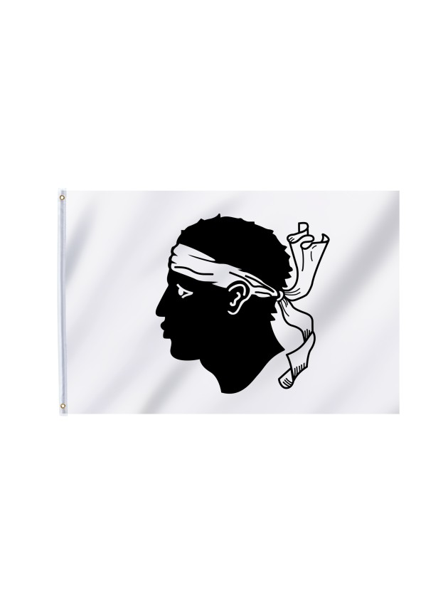 DRAPEAU CORSE 90CM X 150CM