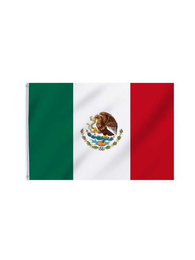 DRAPEAU MEXIQUE 90CM X 150CM