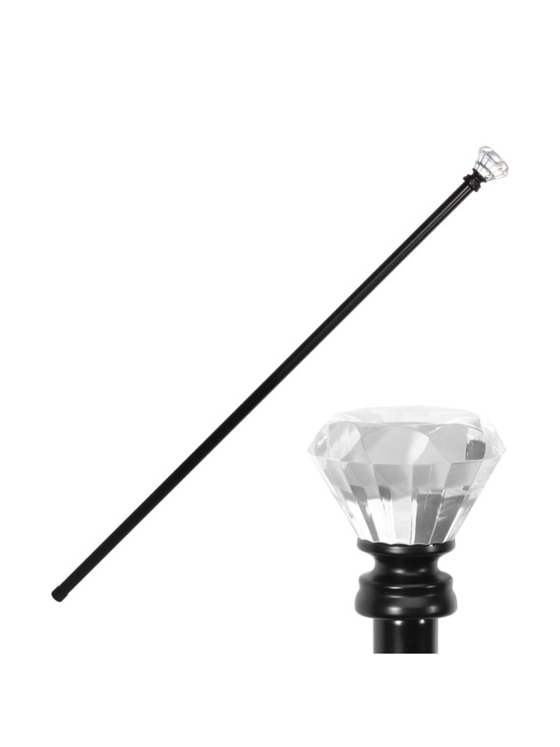 CANNE METAL DIAMANT 6.2CM X 94.5CM