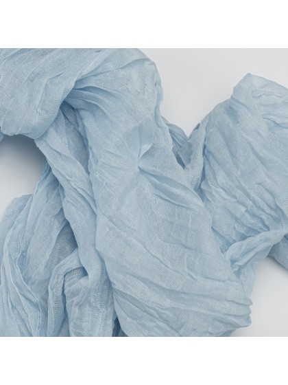 XL-TISCHLÄUFER GAZE BLAU STAHL 90CM X 3M