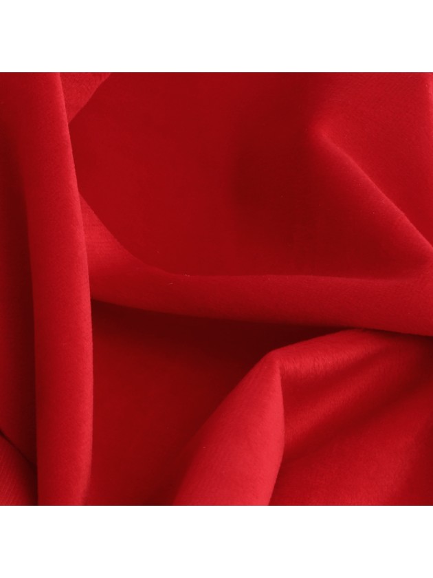 NAPPE VELOURS LUXE 210GSM ROUGE 145CM X 240CM